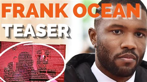 frank ocean sign up